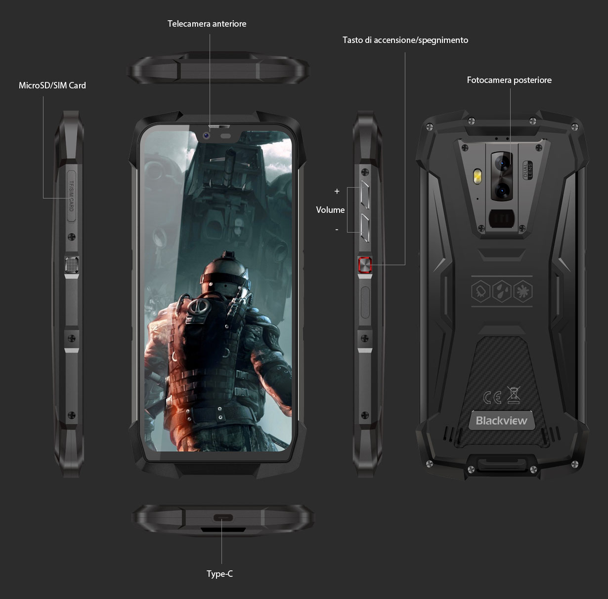 Blackview BV9700 Pro, un móvil todoterreno con sensor de calidad del